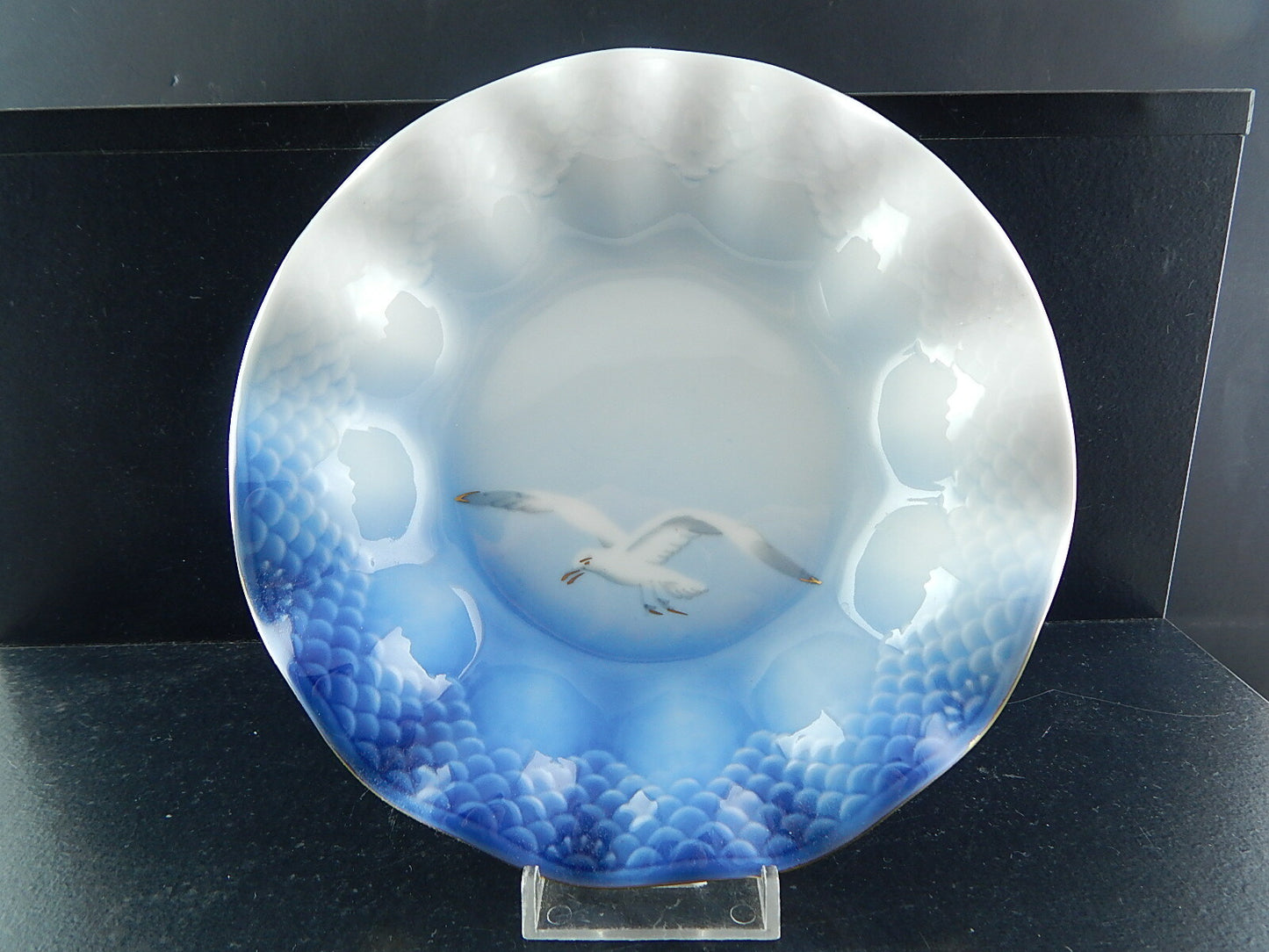 ROYAL COPENHAGEN BING&GRONDAHL PORCELLANA CIOTOLA PORTA BOMBONS GABBIANI