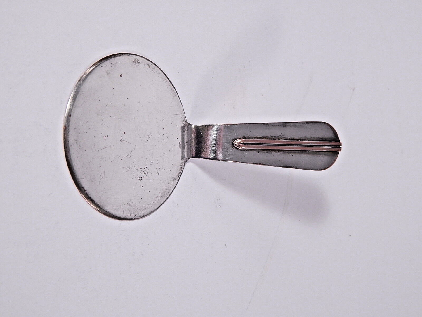 ANTICA PALETTA ROTONDA DOLCE ARGENTO SILVER PLATE PRIMI 1900 CAKE SLICE