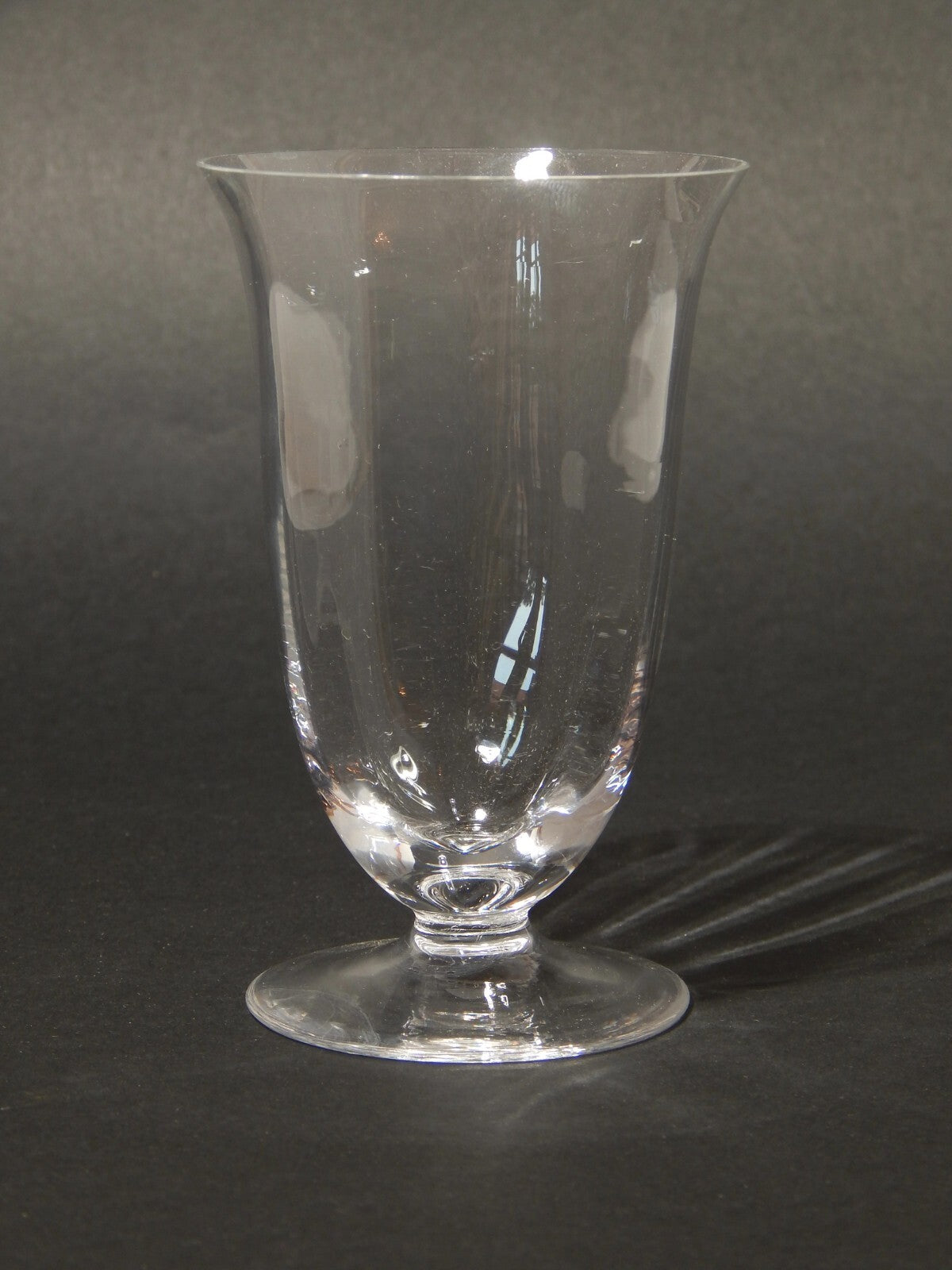 VINTAGE ELEGANTE SERVIZIO 18 BICCHIERI CALICI CRISTALLO MADE IN ITALY ANNI '60