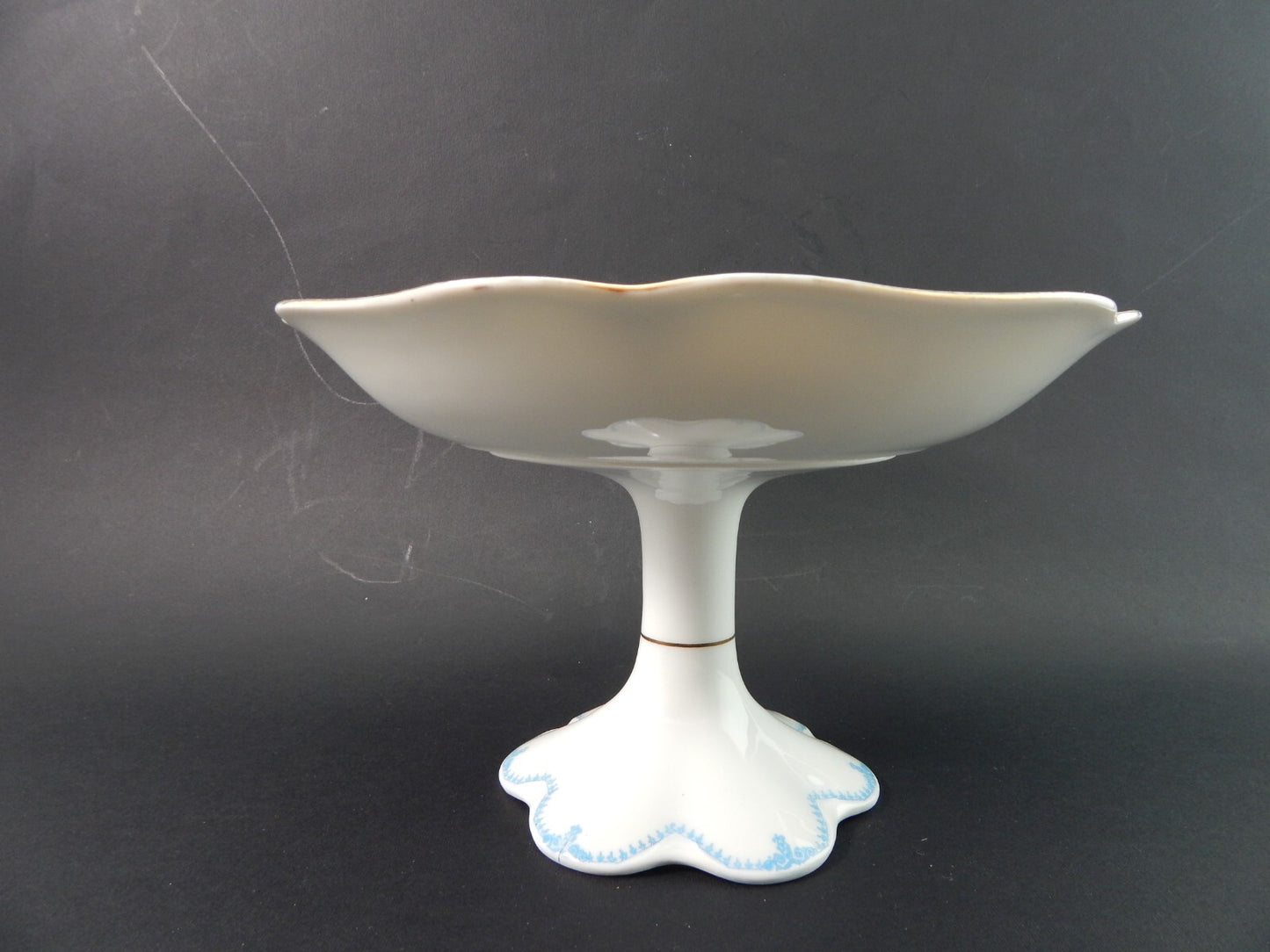 ANTICA 1926 ART DECO PREZIOSA ALZATA CENTROTAVOLA PORCELLANA KPM ROSENTHAL