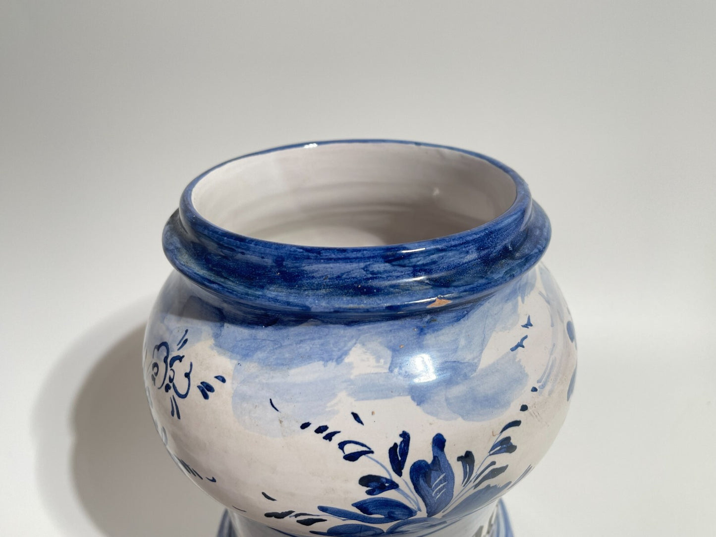 ALBARELLO FARMACIA UNG TABACI CERAMICA MAIOLICA ALBISOLA GIUSEPPE MAZZOTTI 1903