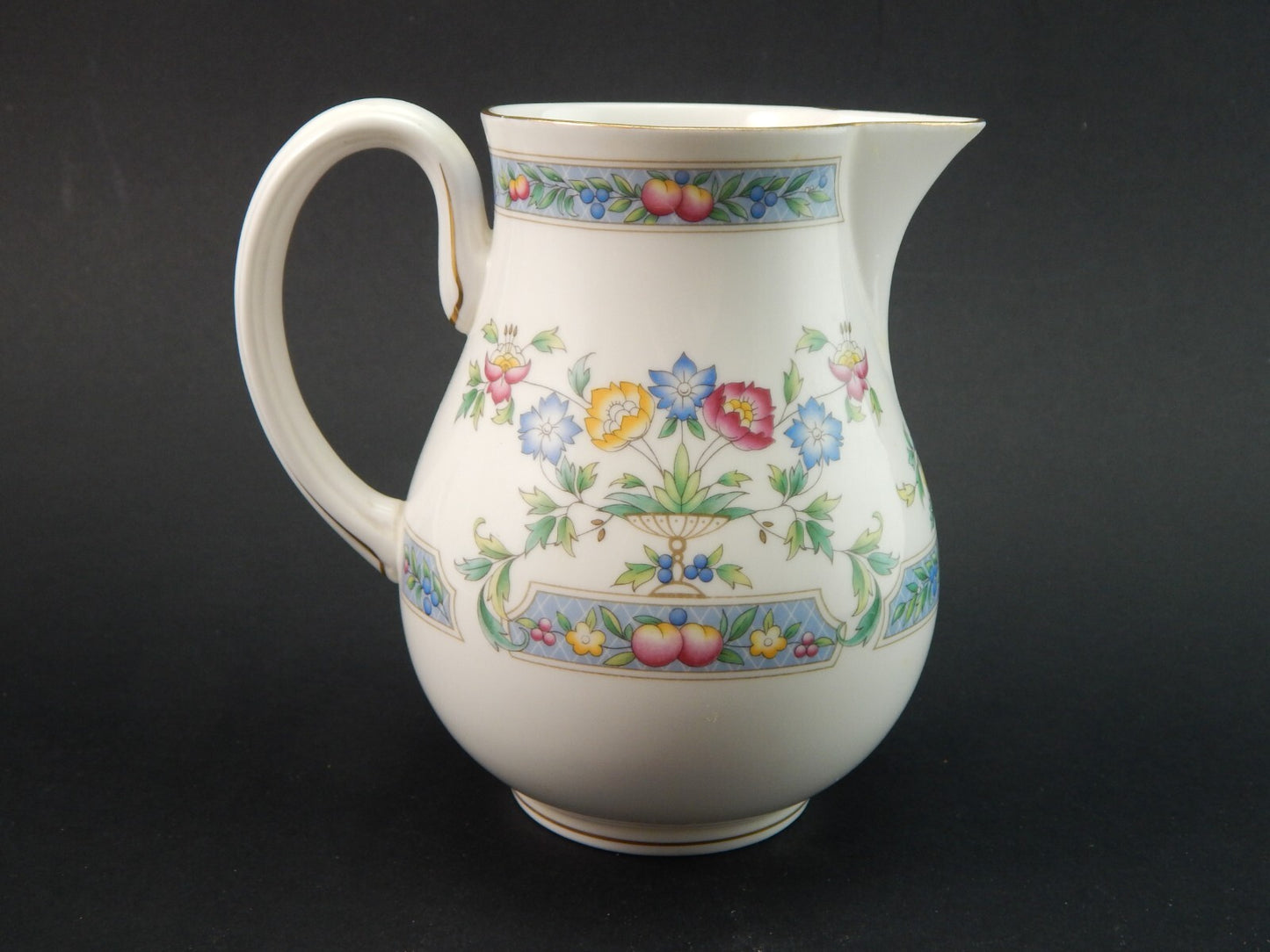 VINTAGE RARA CARAFFA BRICCO MAYFIELD PORCELLANA ROYAL WORCESTER DEL 1981