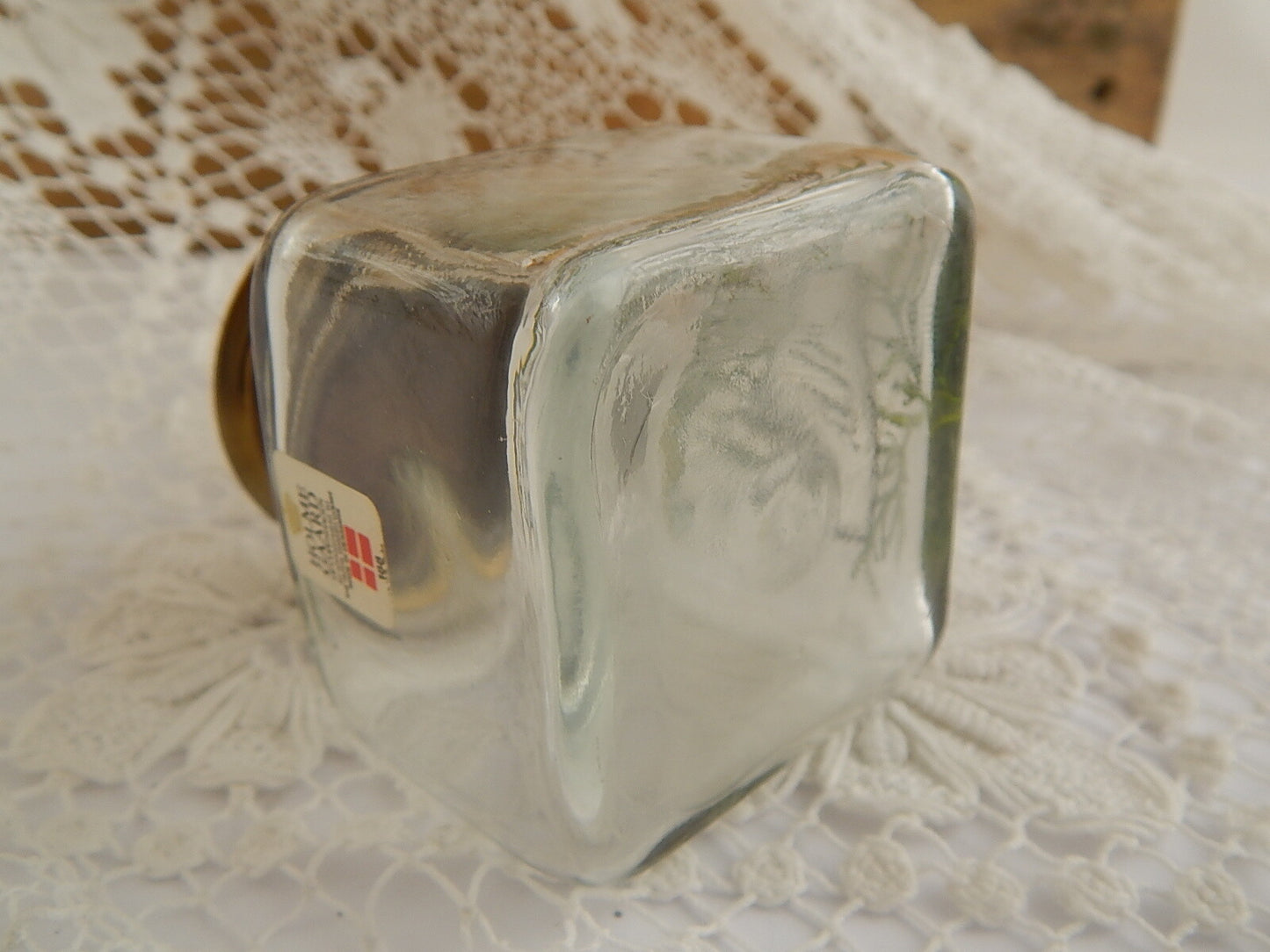 VINTAGE BOTTIGLIA VETRO SOFFIATO BARATTOLO SPEZIE O ERBE HOLMEGAARD DILD ANETO