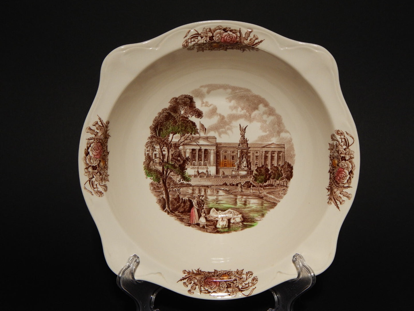 ANTICA INSALATIERA CIOTOLA PORCELLANA JOHNSON BROS ROYAL HOMES OF BRITAIN