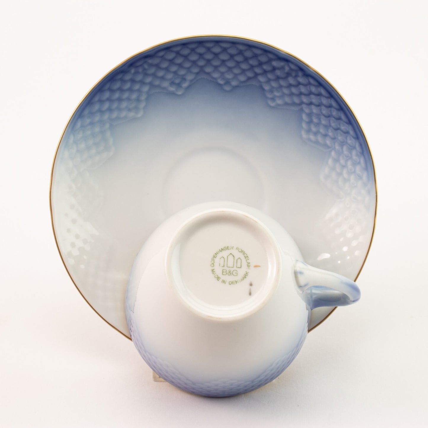 TAZZA CAFFE' PORCELLANA ORO ZECCHINO GABBIANI ROYAL COPENHAGEN BING&GRONDAHL SN