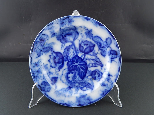 ANTICO PIATTO NINFEE CERAMICA RICHARD MILANO FINE 800 FLOW BLUE WATER NYMPH 9726