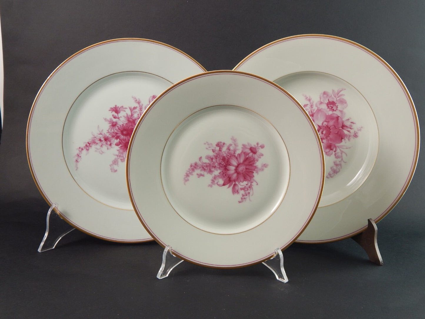 ANTICO SERVIZIO TAVOLA PIATTI PORCELLANA JOHANN HAVILAND BAVARIA DECORO SAVONA