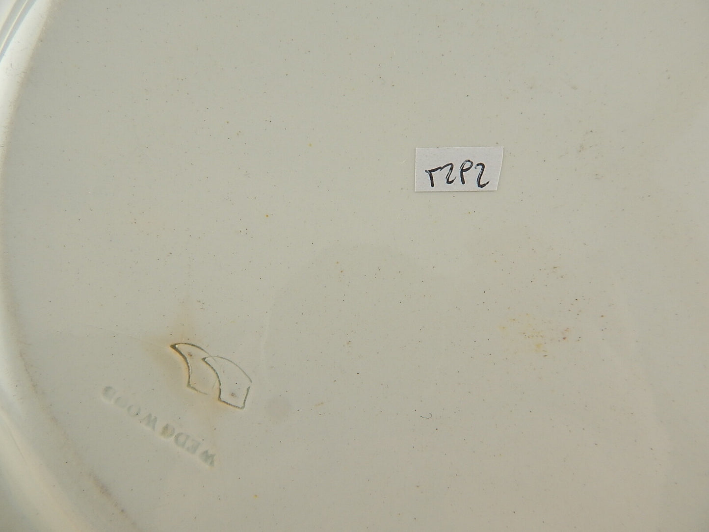 ANTICO AUTENTICO RARISSIMO PIATTO PORCELLANA WEDGWOOD DEL 1864 BLUE BAMBOO #5292