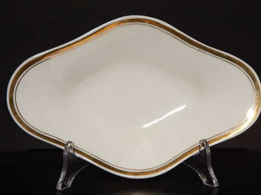 ANTICA PREZIOSA PORCELLANA RAVIERA VASSOIO IMPERO C. TIELSCH ALTWASSER FINE 800