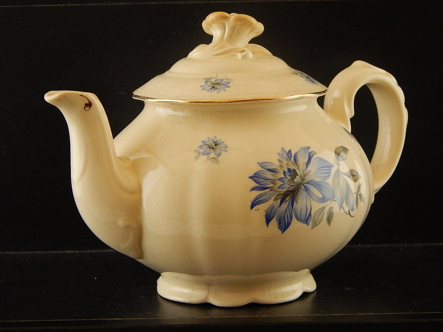 ANTICA ANNI 40 RARA TEIERA PORCELLANA RORSTRAND ANNABELL PORCELAIN TEA POT