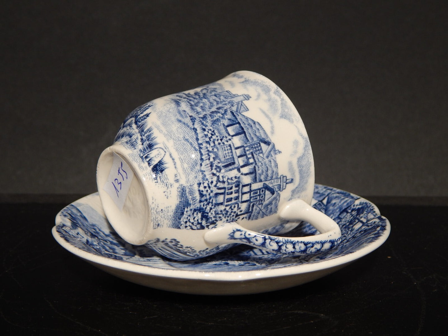 ANTICA TAZZINA CAFFE' SEMI PORCELLANA JOHNSON BROS OLDE ENGLISH COUNTRYSIDE 1355