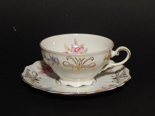 ANTICA TAZZA TE' PORCELLANA BIANCA BAVARIA SELTMANN WEIDEN THERESIA B1100