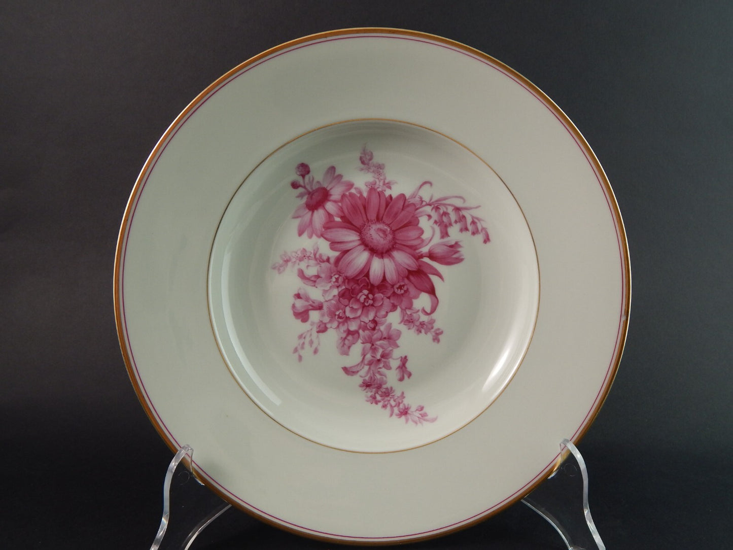 ANTICO SERVIZIO 8 PIATTI PORCELLANA JOHANN HAVILAND BAVARIA DECORO SAVONA