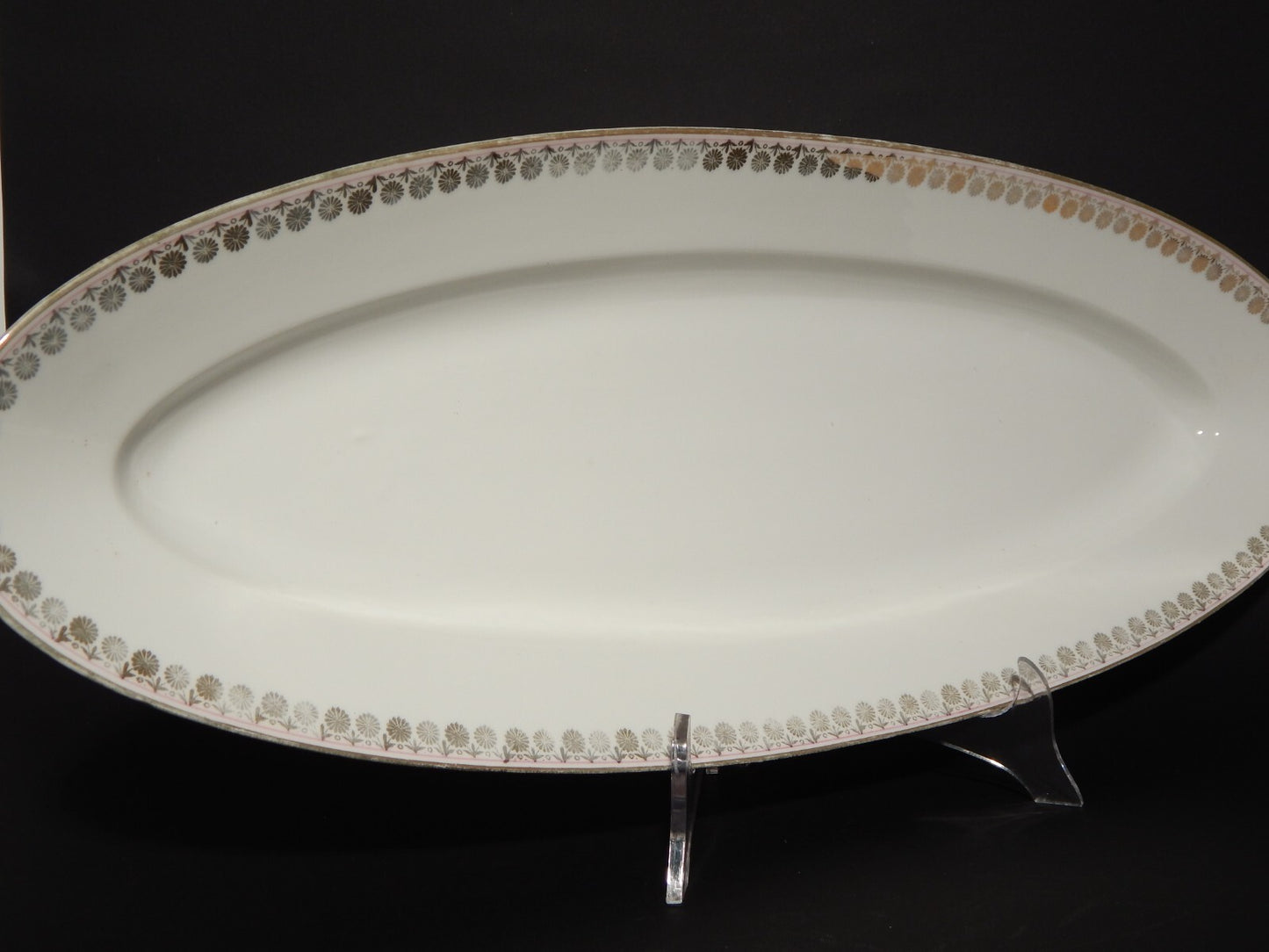 ANTICA PREZIOSA RARA PESCIERA VASSOIO PORCELLANA GINORI LIBERTY