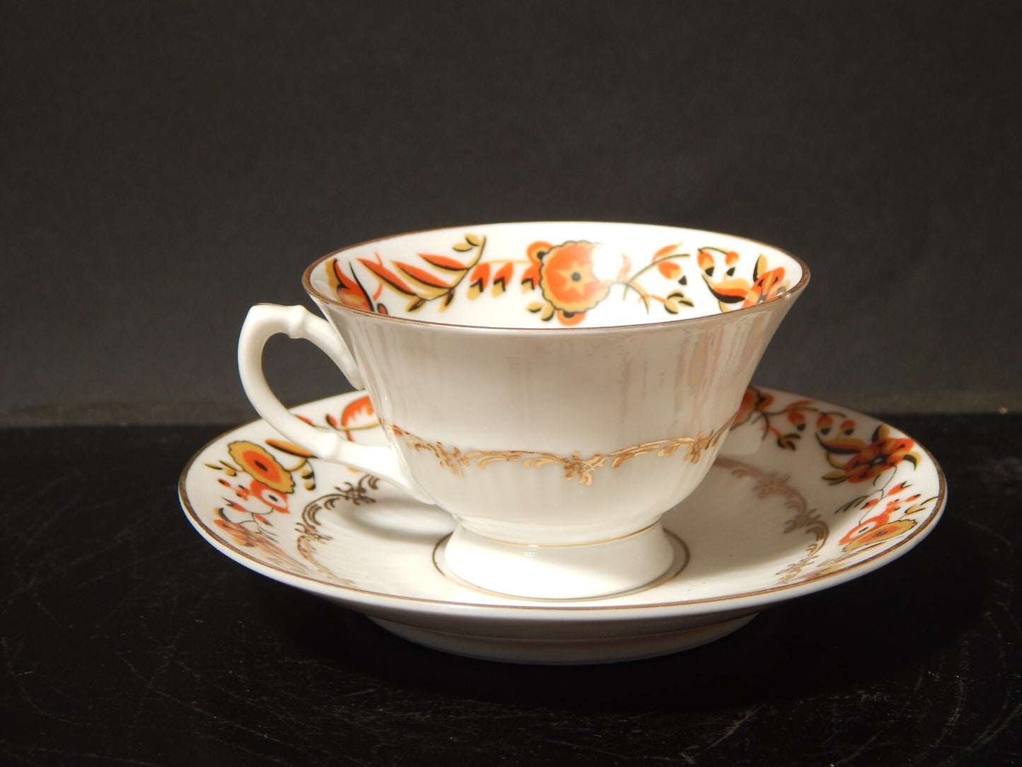 ANTICA TAZZINA CAFFE’ STILE IMPERO PORCELLANA MANIFATTURA SCHUMANN 1945 BAVARIA