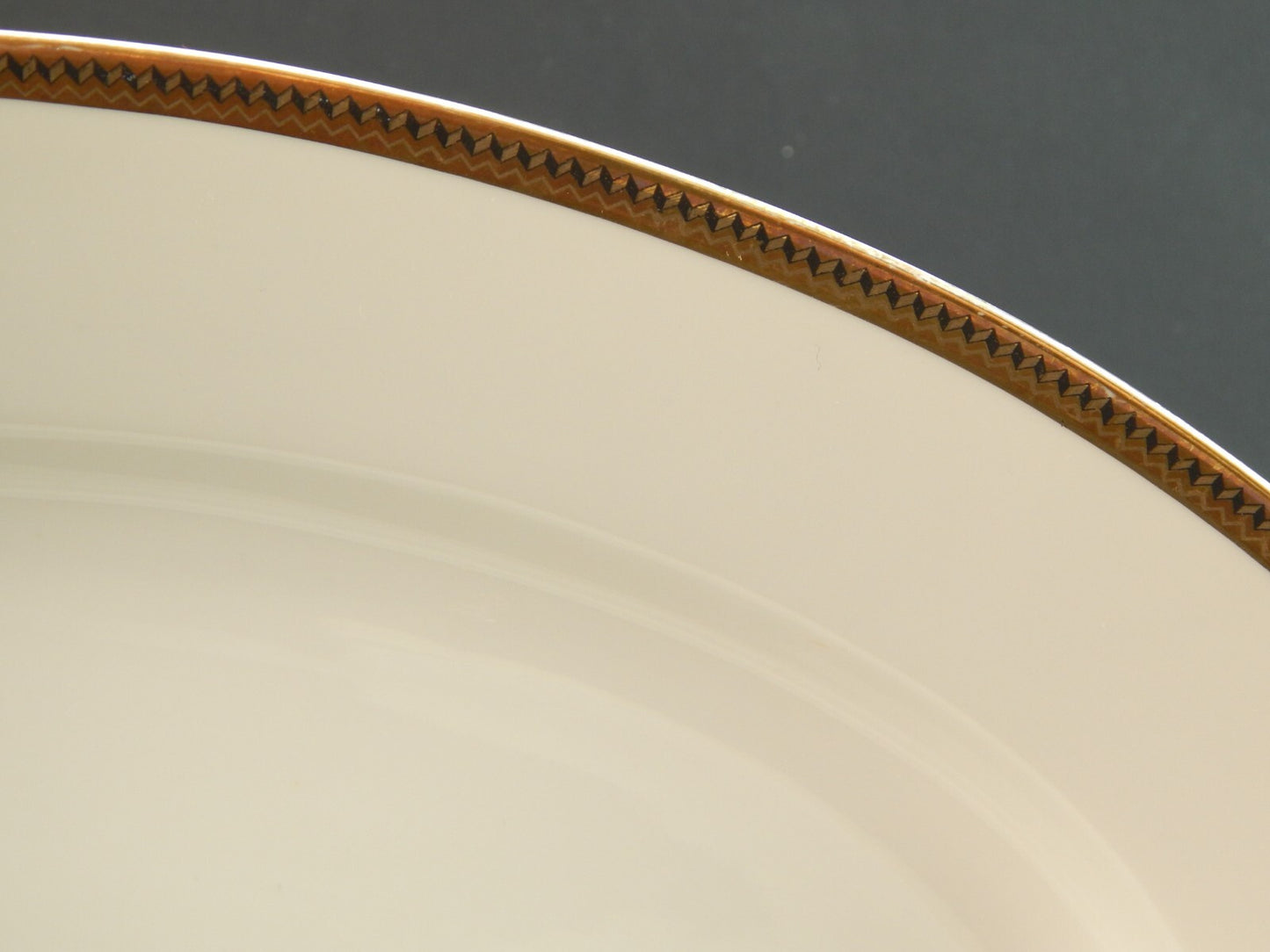 ANTICO PREZIOSO VASSOIO OVALE IMPERO PORCELLANA RICHARD GINORI DOCCIA DEL 1939 #