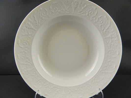 PIATTO PORTATA FONDO LIMOGES RAYNAUD PORCELLANA BIANCA MODELLO WASHINGTON