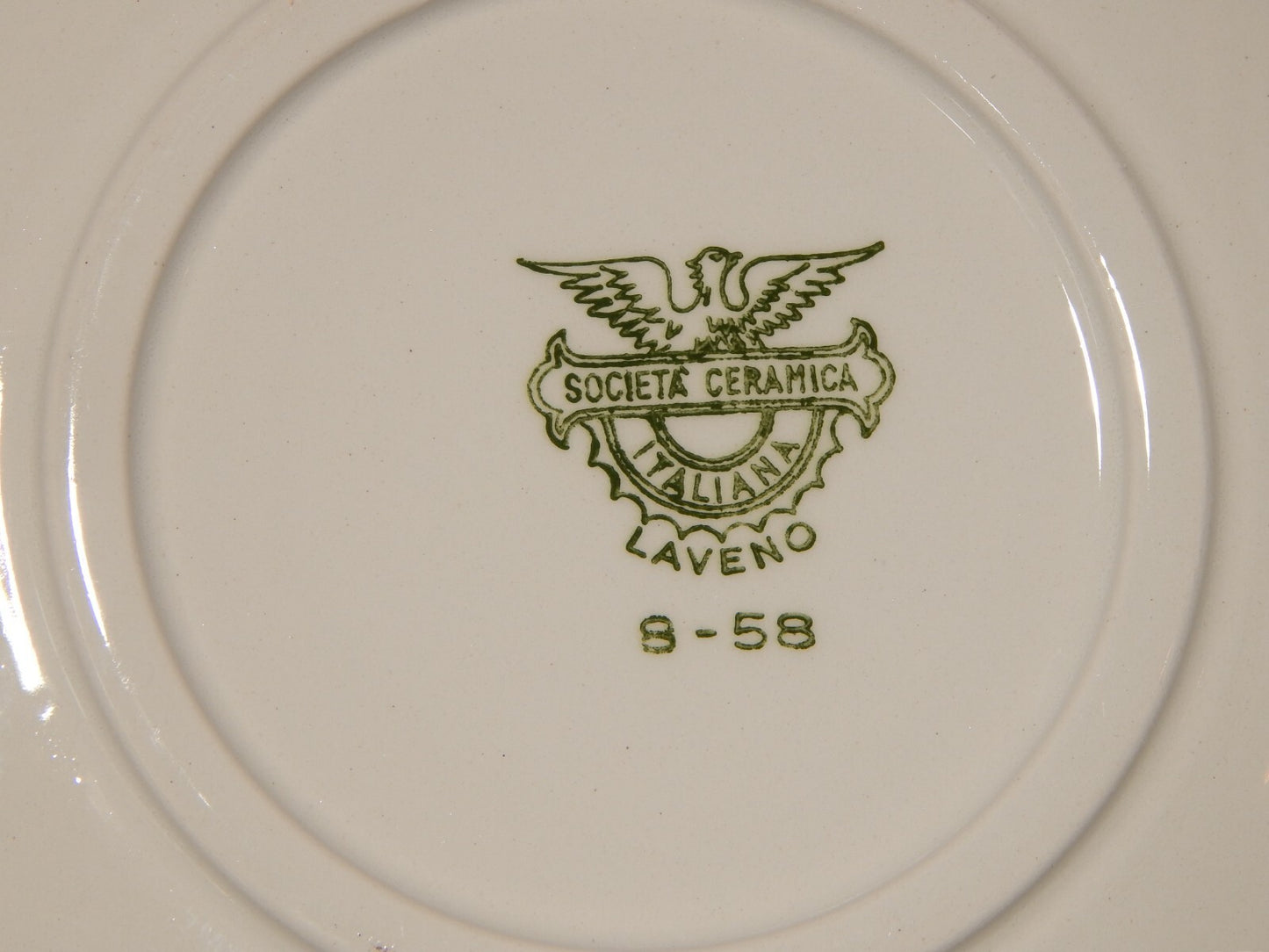 MODERNARIATO SERVIZIO DA TE' SOCIETA' CERAMICA ITALIANA LAVENO FIORI DI PESCO