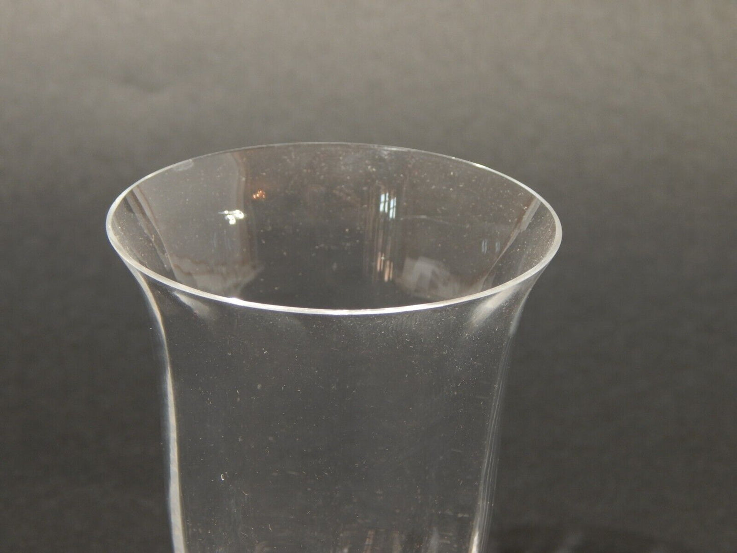 VINTAGE ELEGANTE SERVIZIO 18 BICCHIERI CALICI CRISTALLO MADE IN ITALY ANNI '60