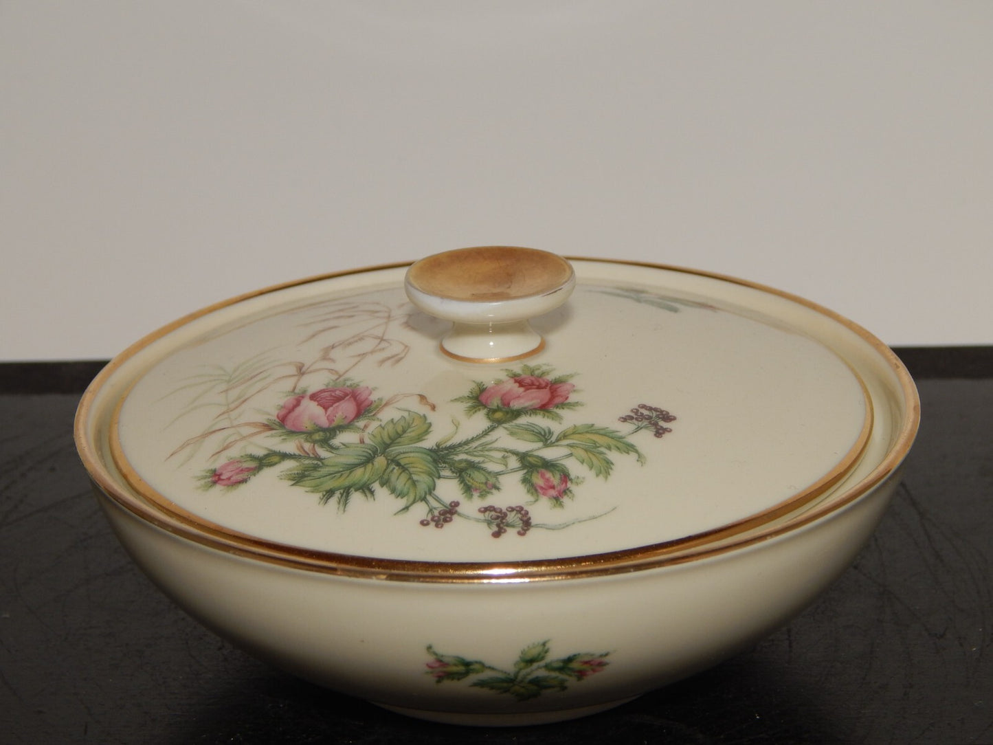 VINTAGE SERVIZIO DA TÈ IMPERO PORCELLANA HEINRICH &CO SELB BAVARIA ROSA CANINA