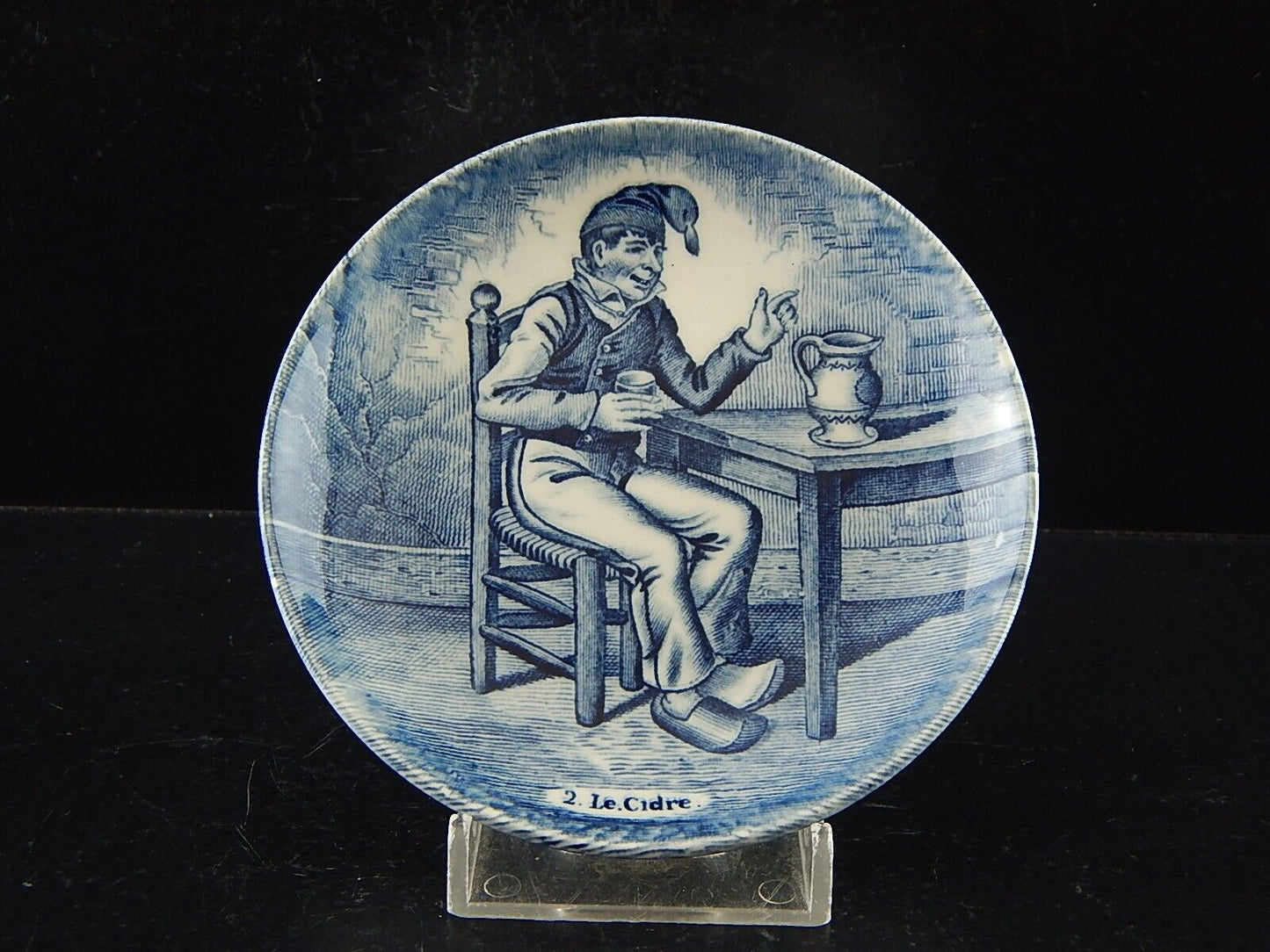 PIATTO DELFTS CERAMICA FOR ROYAL SPHYNX HOLLAND BOCH FRERES LA LOUVIERE LE CIDRE