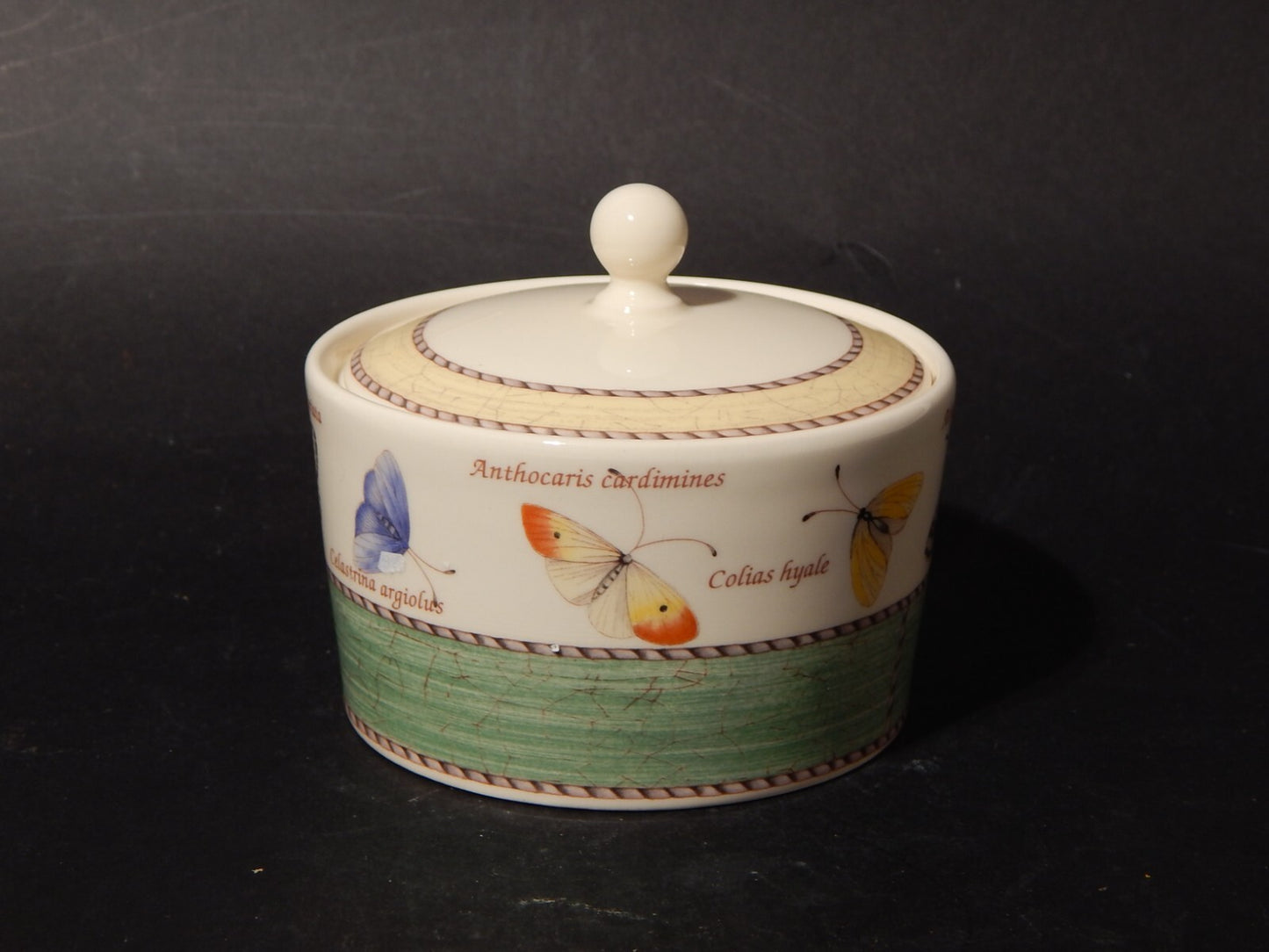 VINTAGE WEDGWOOD SARAH'S GARDEN ZUCCHERIERA POTICHE MADE IN ENGLAND