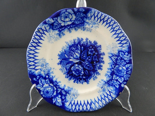 ANTICO PIATTO CERAMICA GIUSEPPE BESIO MONDOVI' SECONDA META' 800 JARDINIERE A127