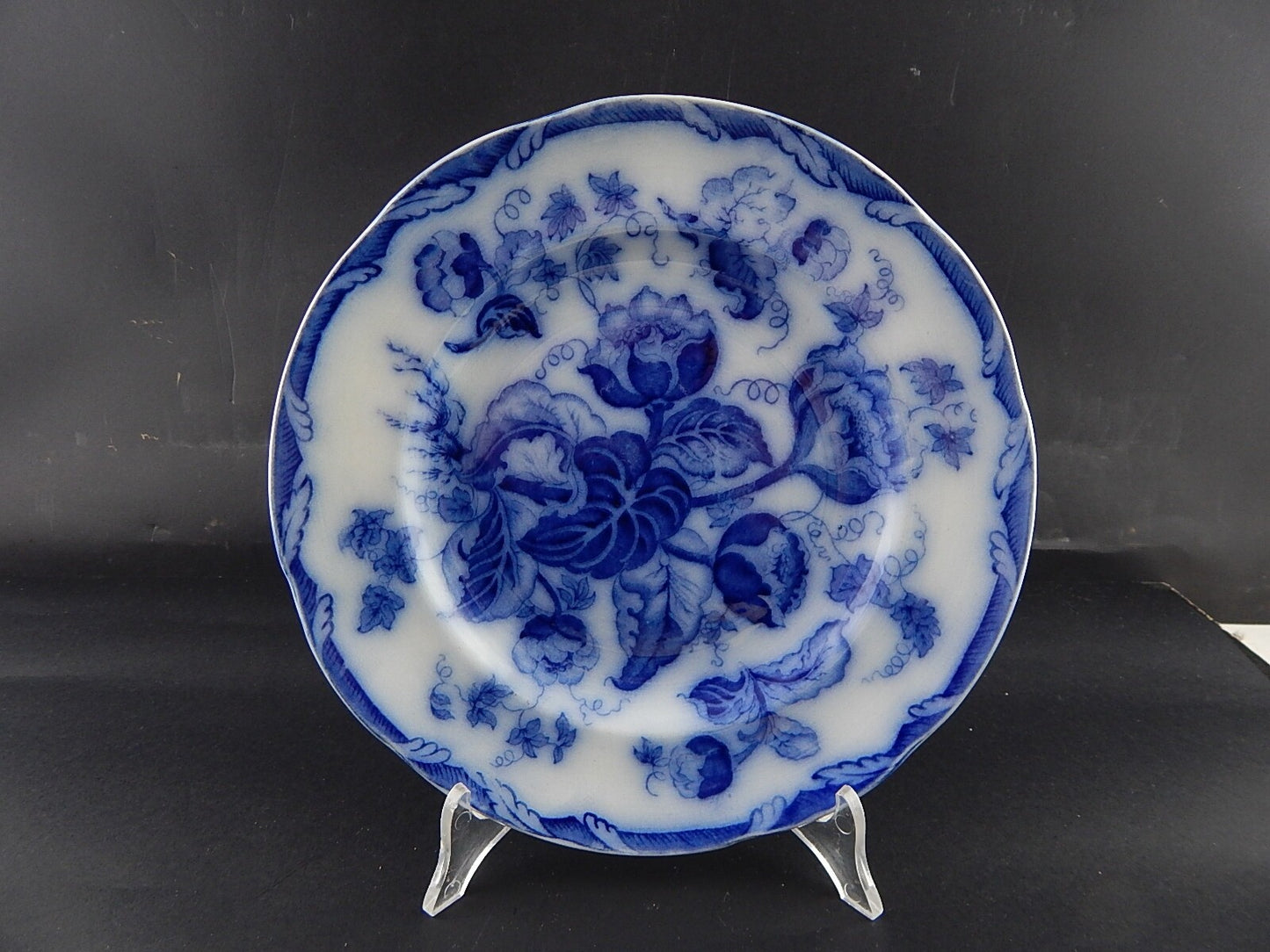 ANTICO RARO PIATTO PORCELLANA WEDGWOOD WATER NYMPH DIPINTO MANO FINE '800 #8737