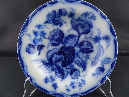 ANTICO RARO PIATTO FONDO PORCELLANA WEDGWOOD WATER NYMPH DIPINTO MANO FINE '800