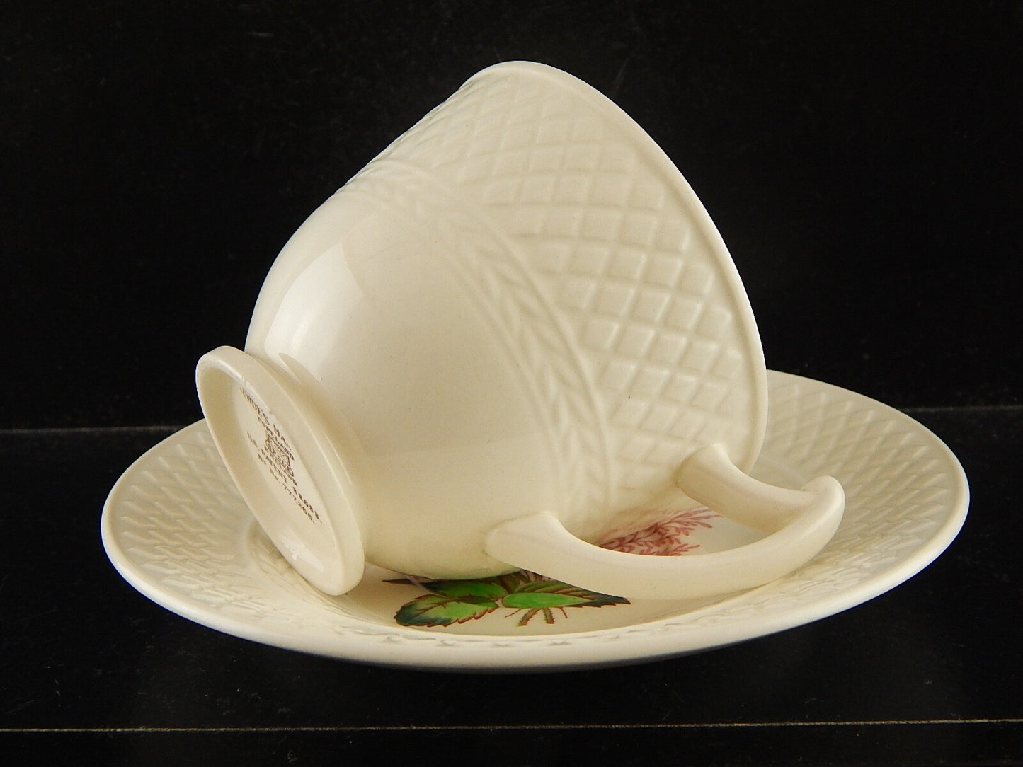 ANTICA TAZZA TE' INGLESE SEMI PORCELLANA COPELAND SPODE'S MANSARD LADY ANNE