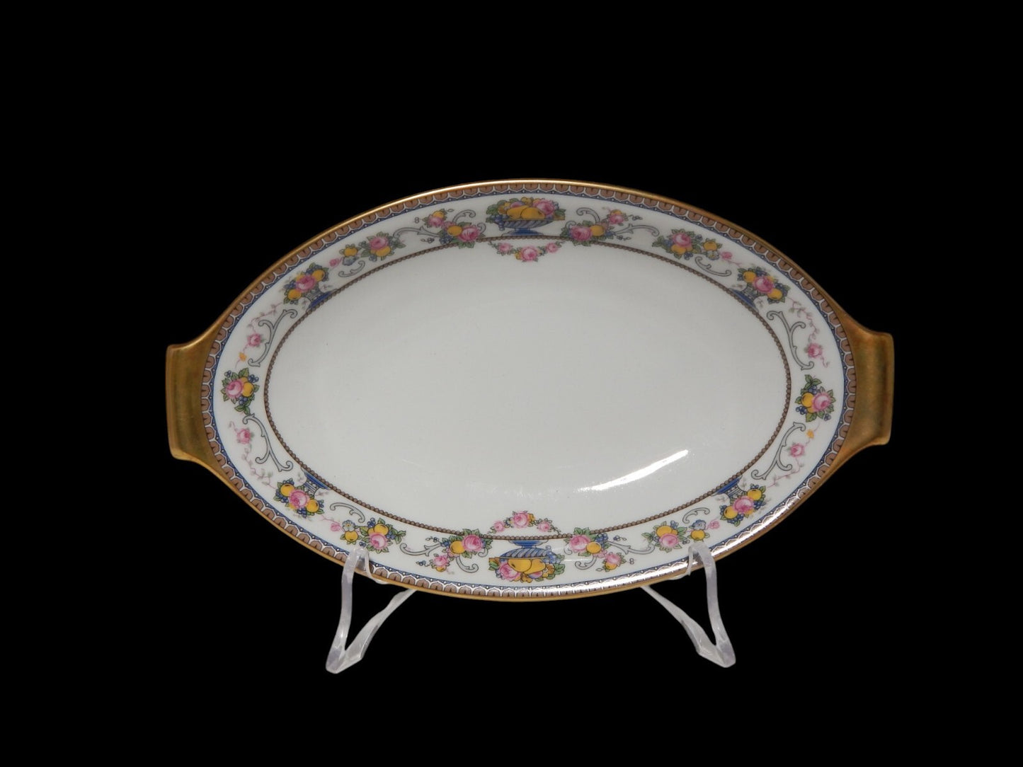 VINTAGE SERVIZIO TAVOLA PIATTI PORCELLANA ROSENTHAL CLASSIC ROSE GRECA FRUTTI