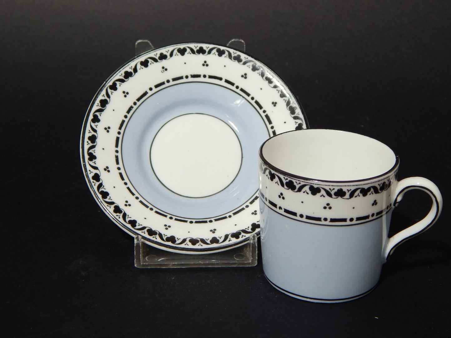 ANTICA RARA CRESCENT PERIODO EDOARDIANO TAZZINA FINE PORCELLANA INGLESE