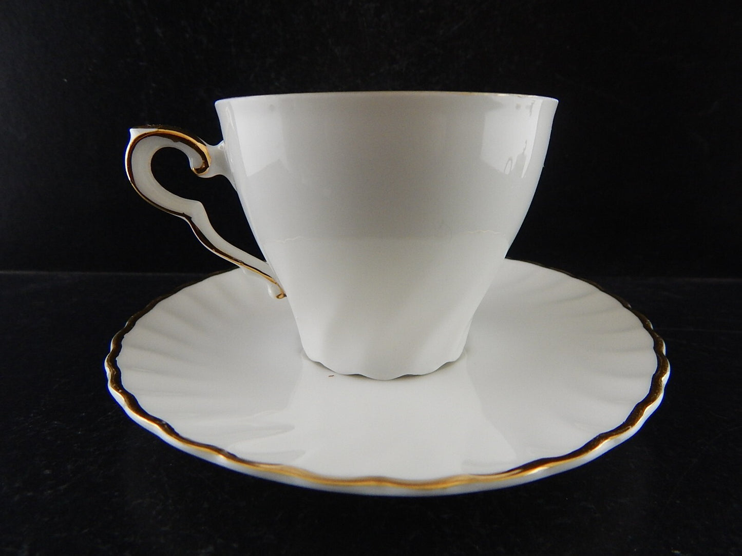 ANTICA TAZZINA CAFFE' PORCELLANA RHEINPFALZ BAVARIA SCENA GALANTE A237