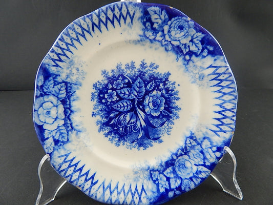 ANTICO PIATTO CERAMICA GIUSEPPE BESIO MONDOVI' SECONDA META' 800 JARDINIERE A126