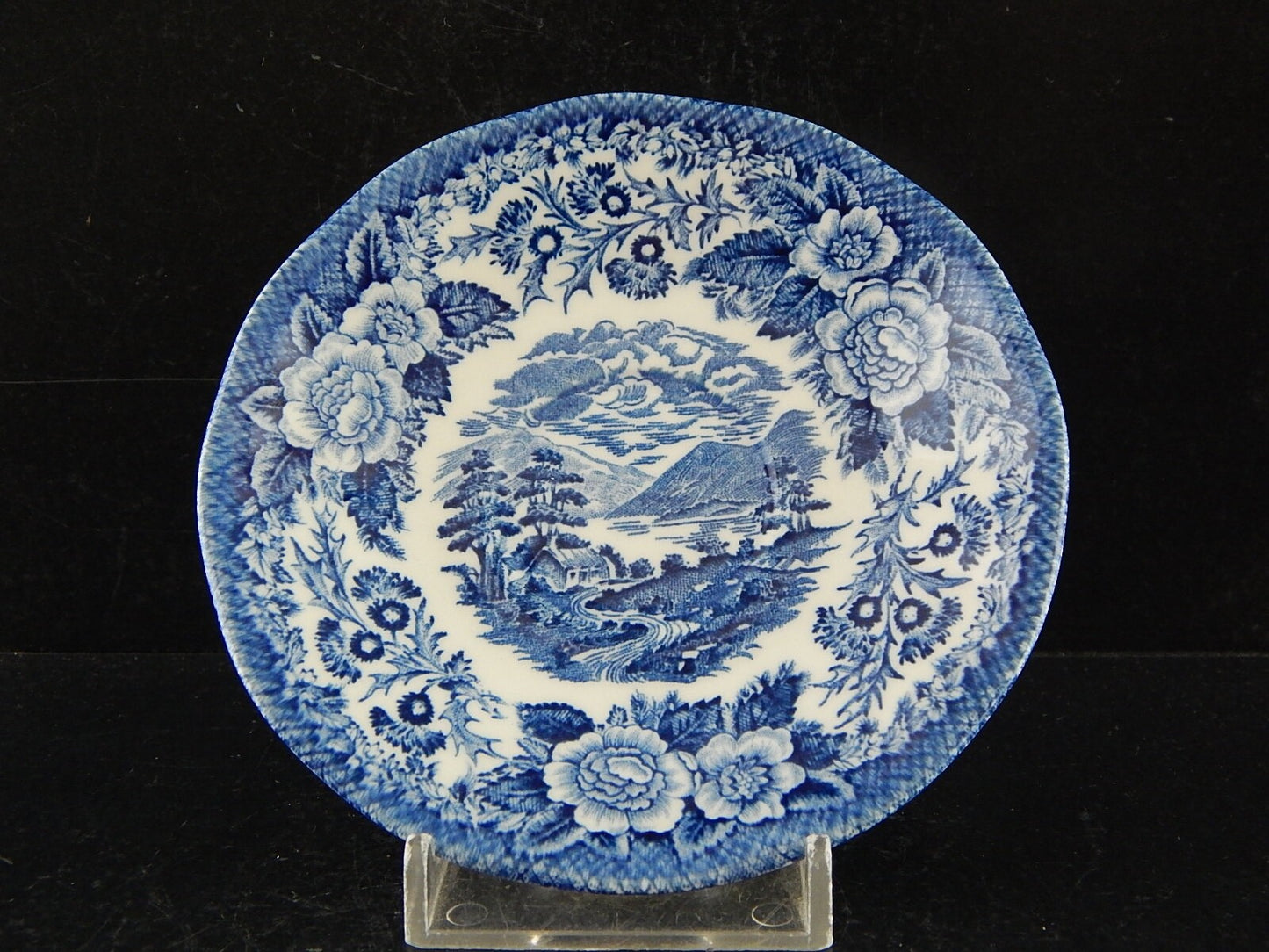 ANTICA RARA TAZZINA CAFFE' SEMI PORCELLANA ENOCH WEDGWOOD COLLEZIONE WOODLAND ##