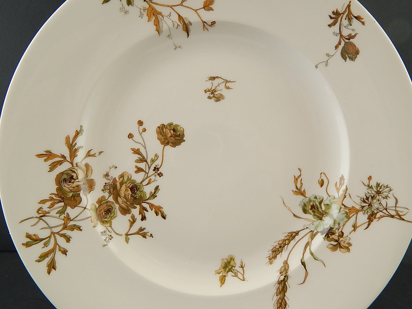 ANTICO 1889 ART NOUVEAU PIATTO PORTATA VASSOIO PORCELLANA LIMOGES HAVILAND & CO