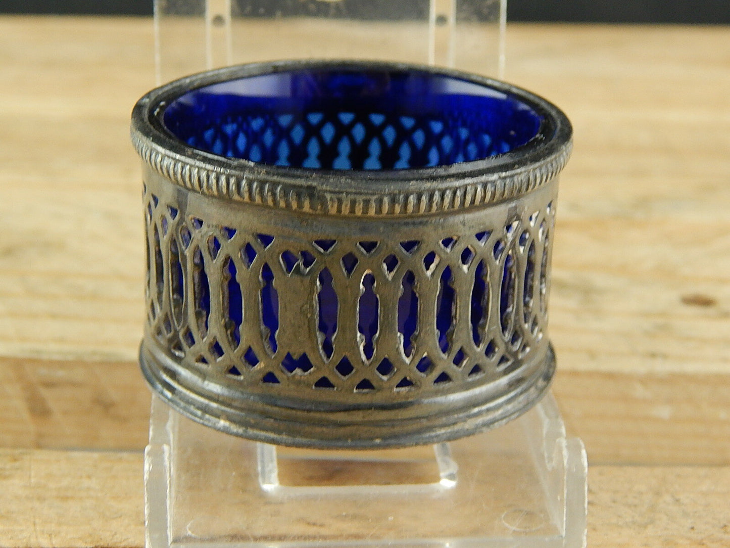 ANTICA SALIERA PORTA SALE JAMES DIXON & SONS MADE ENGLAND SHEFFIELD SILVER PLATE