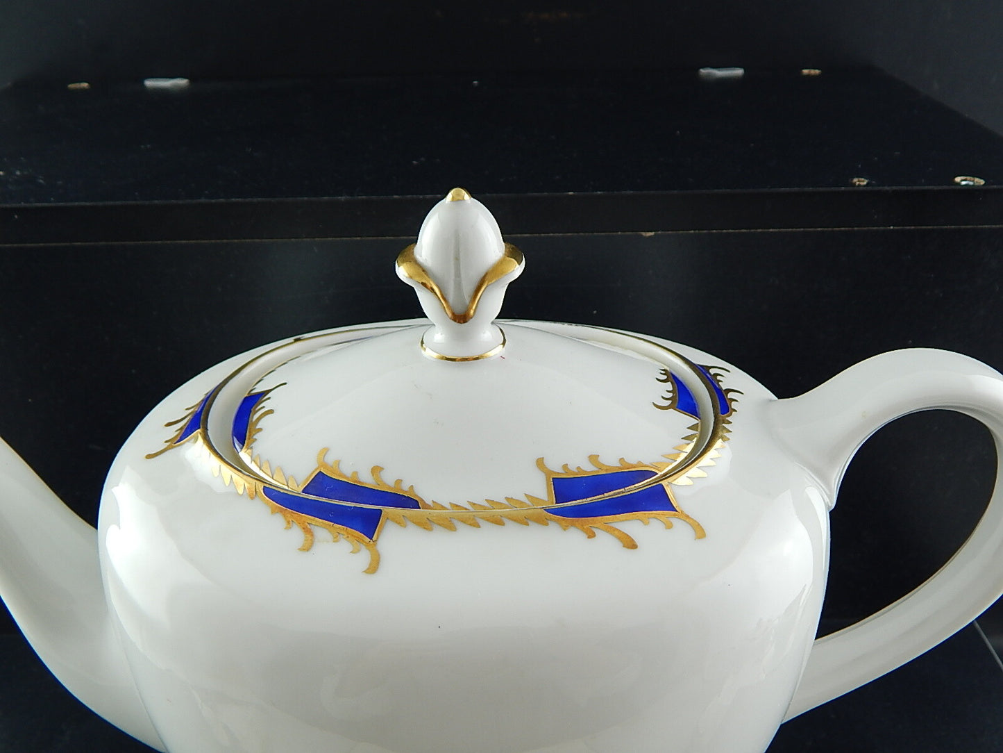 ANTICO RARO PREZIOSO SERVIZIO TÈ PORCELLANA WÜRTTEMBERG BAUER & PFEIFFER 1904-34