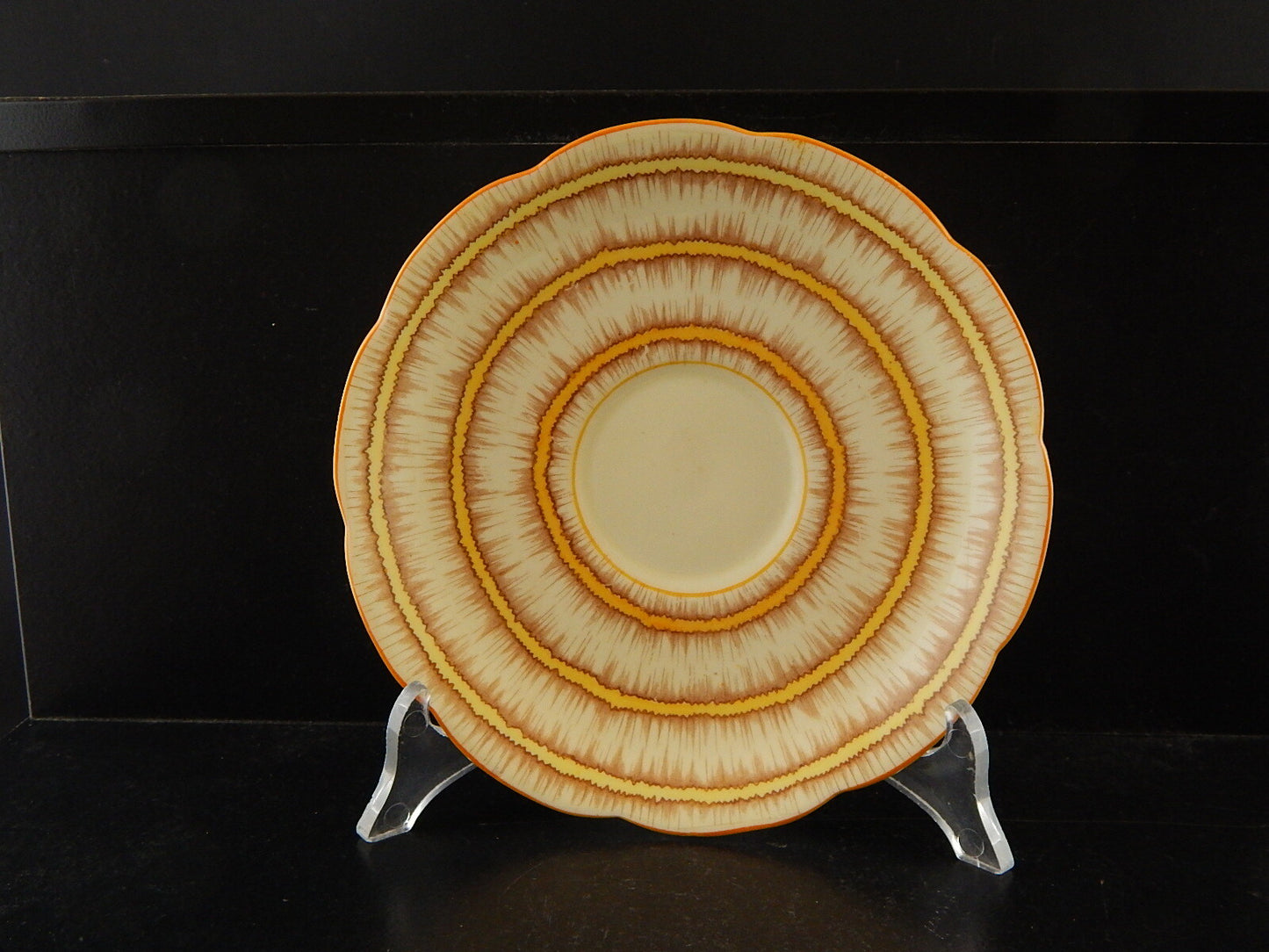 ANTICA ART DECO 1935 RARA TAZZA TÈ PORCELLANA INGLESE A B JONES &SONS GRAFTON