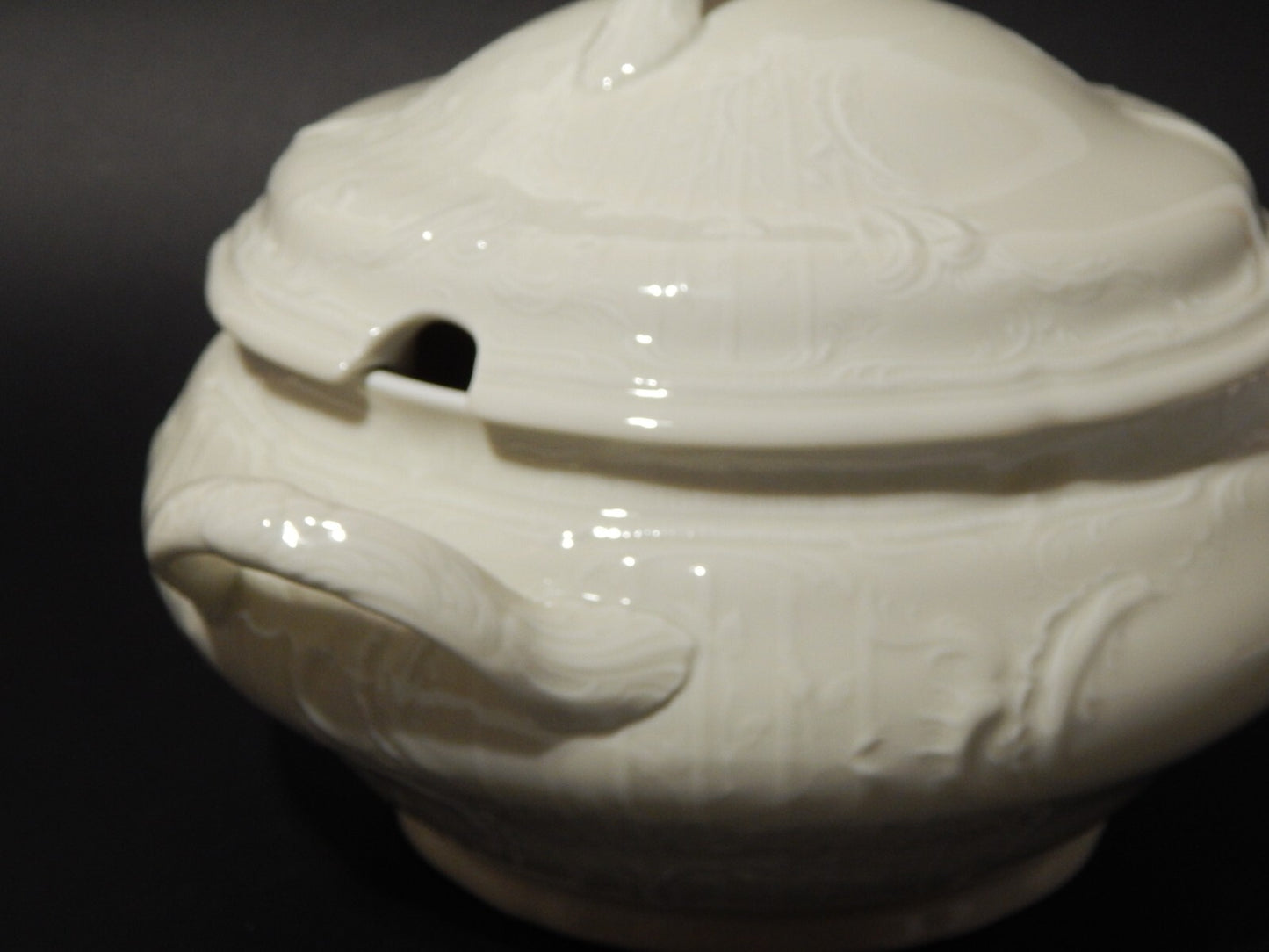 VINTAGE CENTROTAVOLA GRANDE ZUPPIERA SANS SOUCI PORCELLANA ROSENTHAL