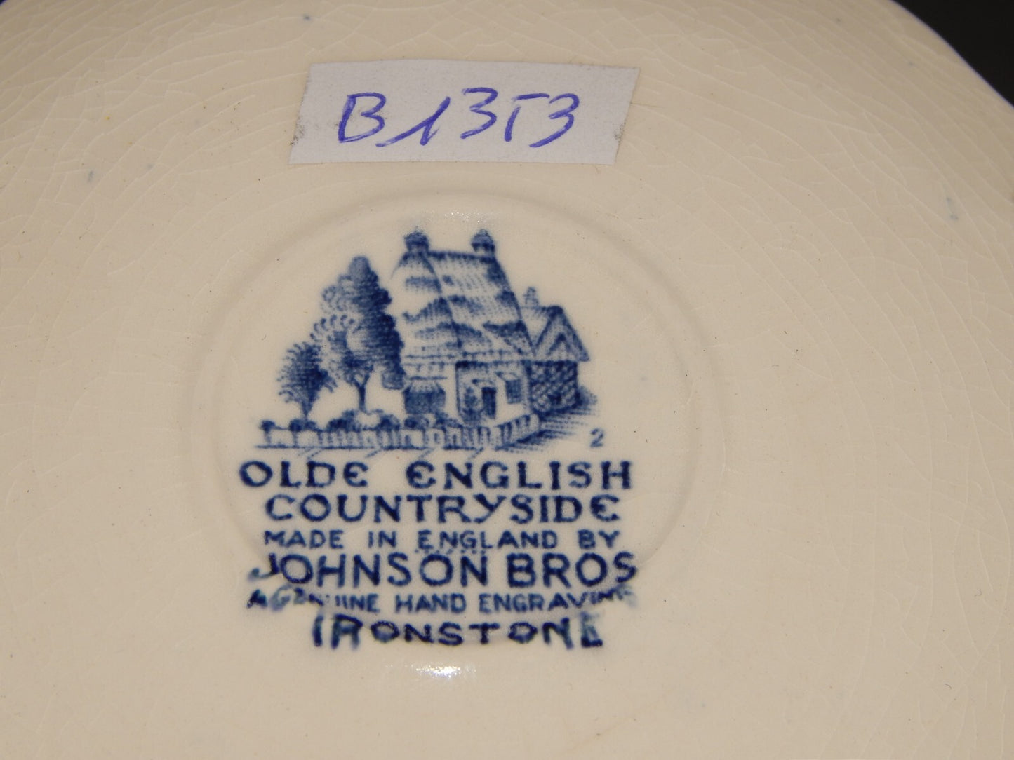 ANTICA TAZZINA CAFFE' SEMI PORCELLANA JOHNSON BROS OLDE ENGLISH COUNTRYSIDE 1353