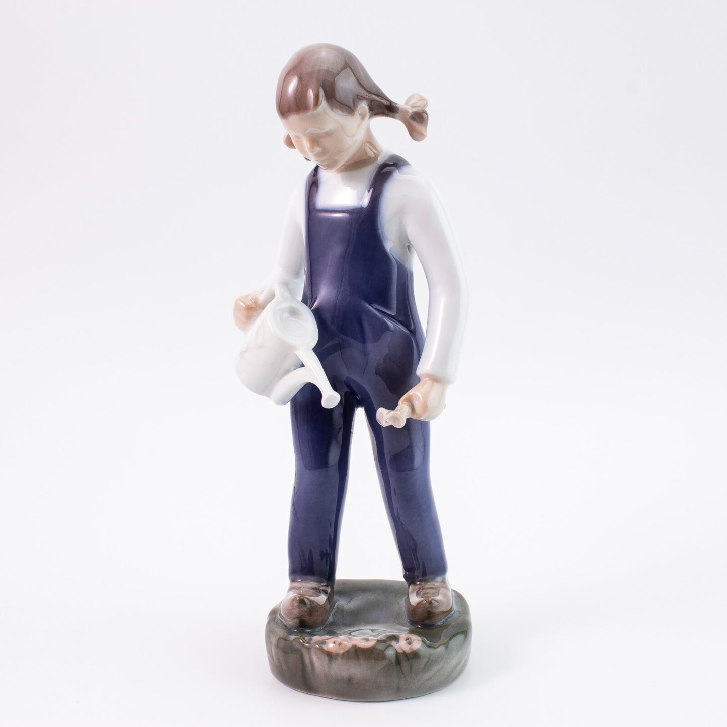 STATUINA PORCELLANA ROYAL COPENHAGEN BING&GRONDAHL "La Piccola Giardiniera"