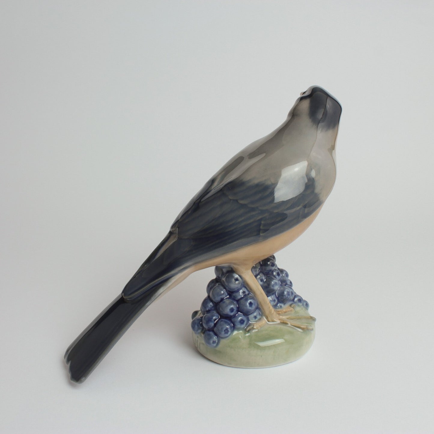 STATUINA PORCELLANA ROYAL COPENHAGEN "Tordo Sassello" 1235 ORIGINALE HANDMADE