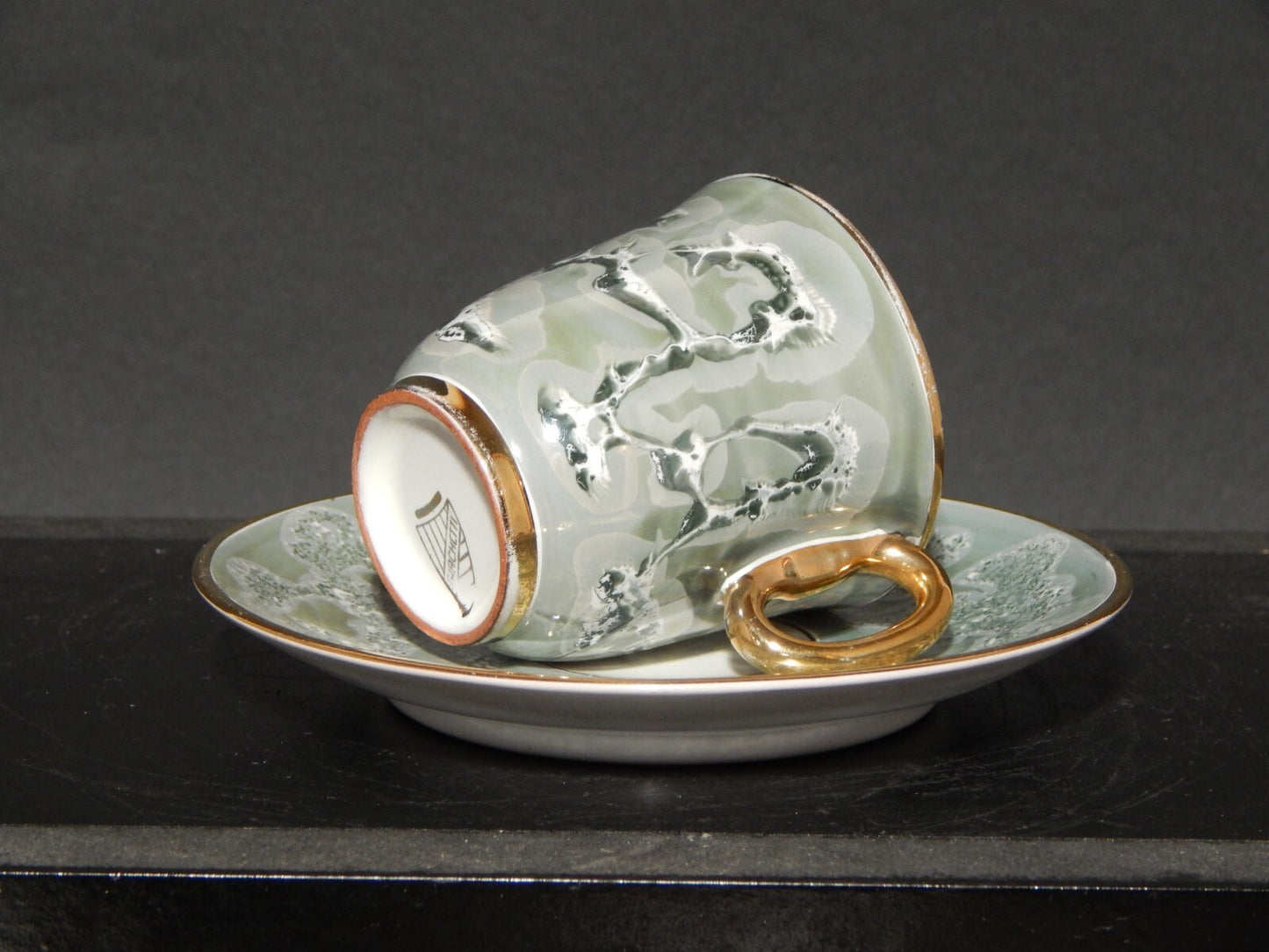 VINTAGE TAZZA CAFFE' CERAMICA MADE IN ITALY CERAMISTA BRUNO GIACHETTI #1687