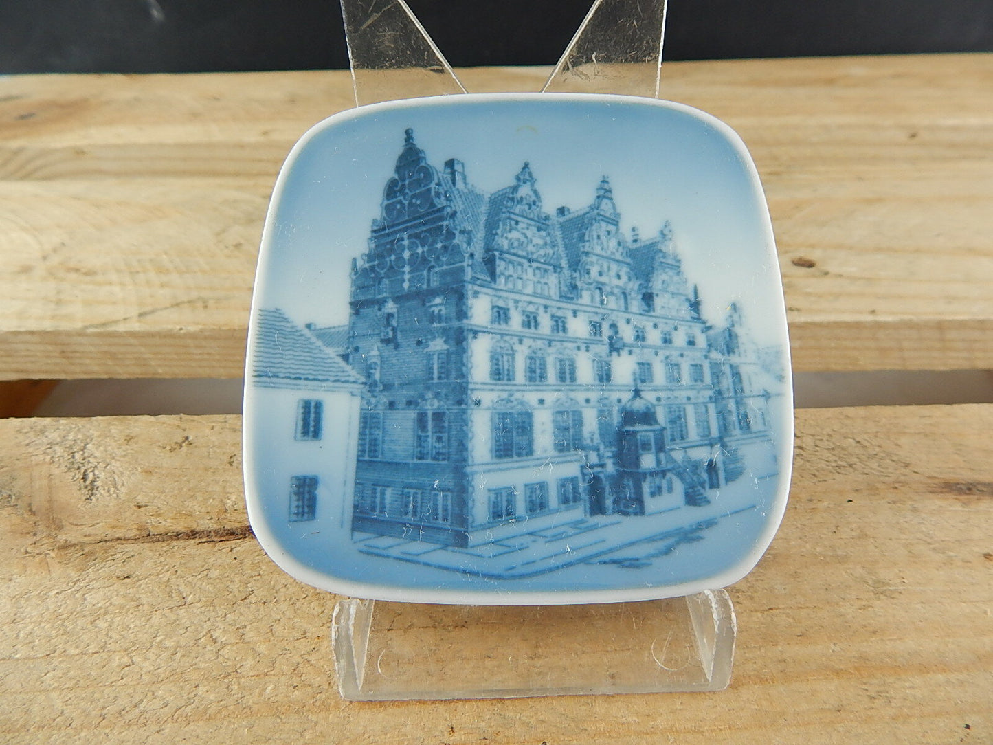 ROYAL COPENHAGEN BING&GRONDAHL PLAQUETTE PIATTO PORCELLANA JENS BANGS STENHUS