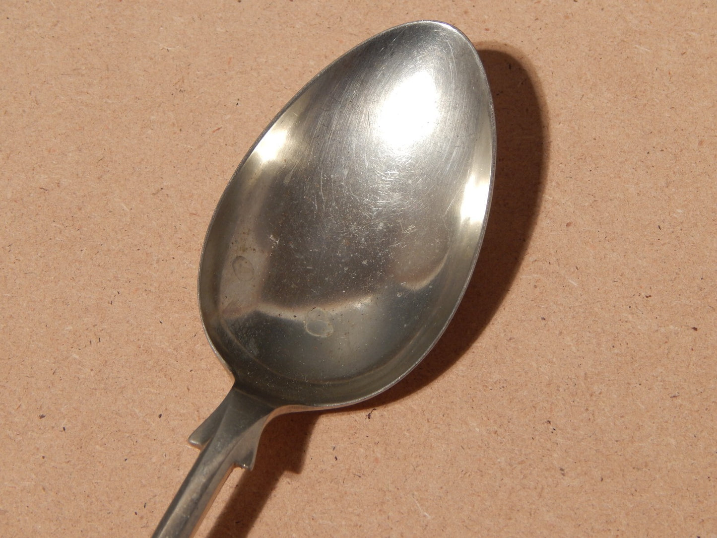 ANTICO SERVIZIO 6 POSATE CUCCHIAI ALPACCA ARGENTATI INGLESI ARGENTIERE DIXON