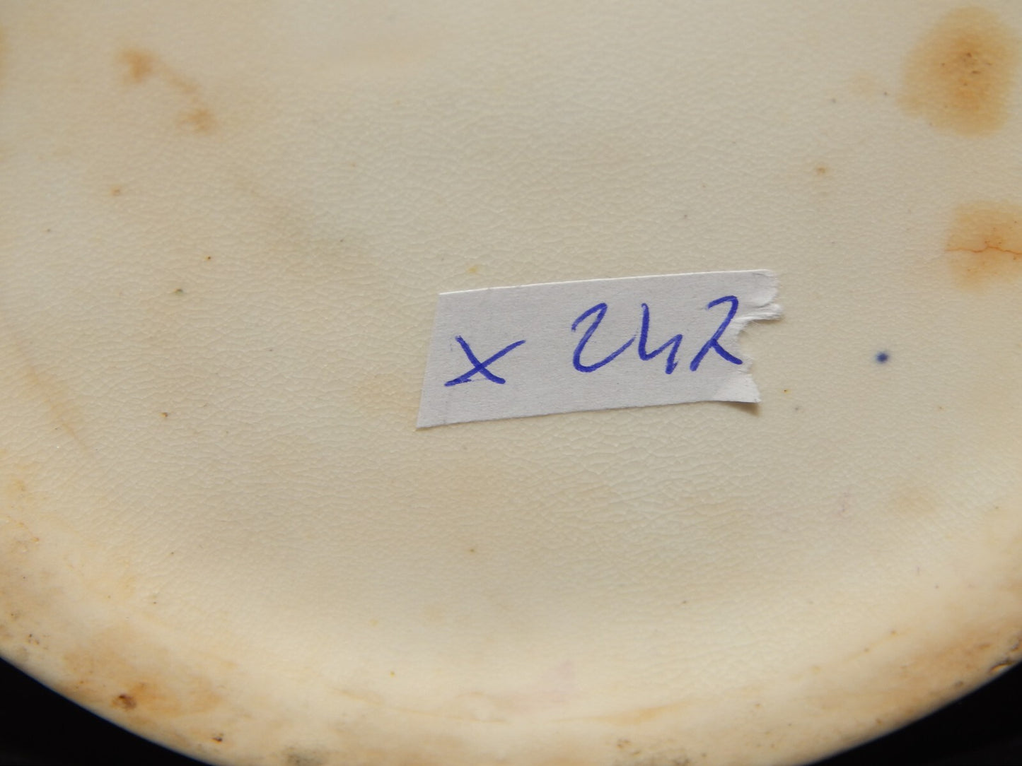 ANTICA GEORGIANA TEIERA PORCELLANA LUSTRO ROSA STAFFORDSHIRE PRIMA META' 1800