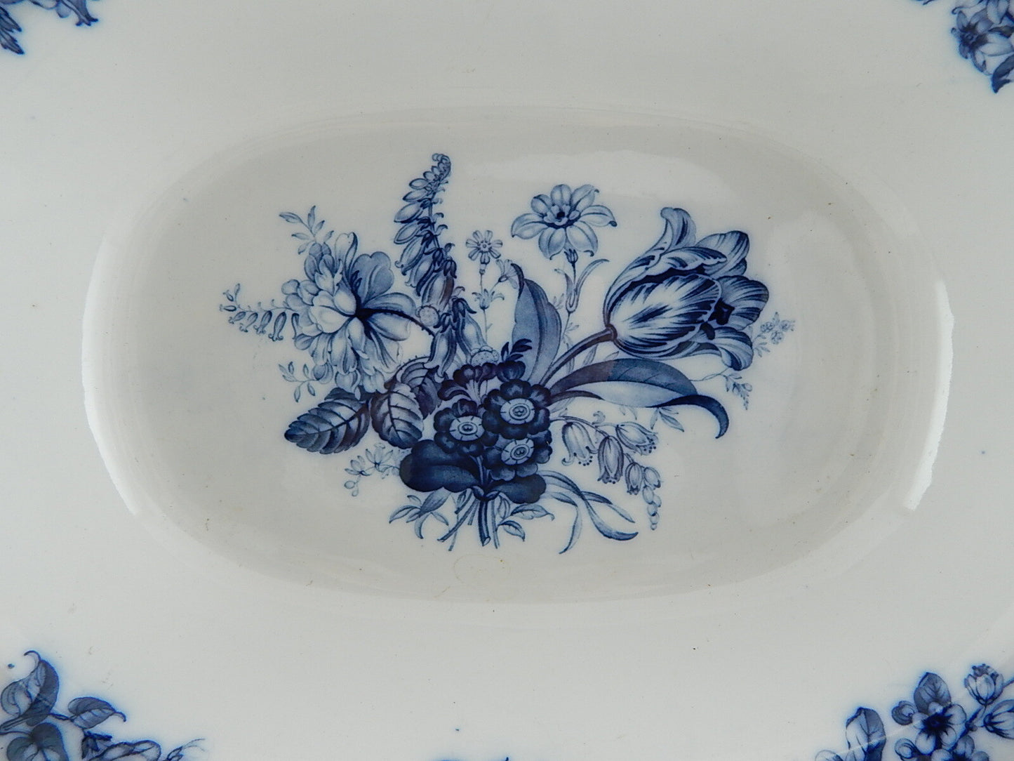 ANTICA FRUTTIERA CENTROTAVOLA VASSOIO CERAMICA MINTON POTTERY 1840 INDIAN GROUPS