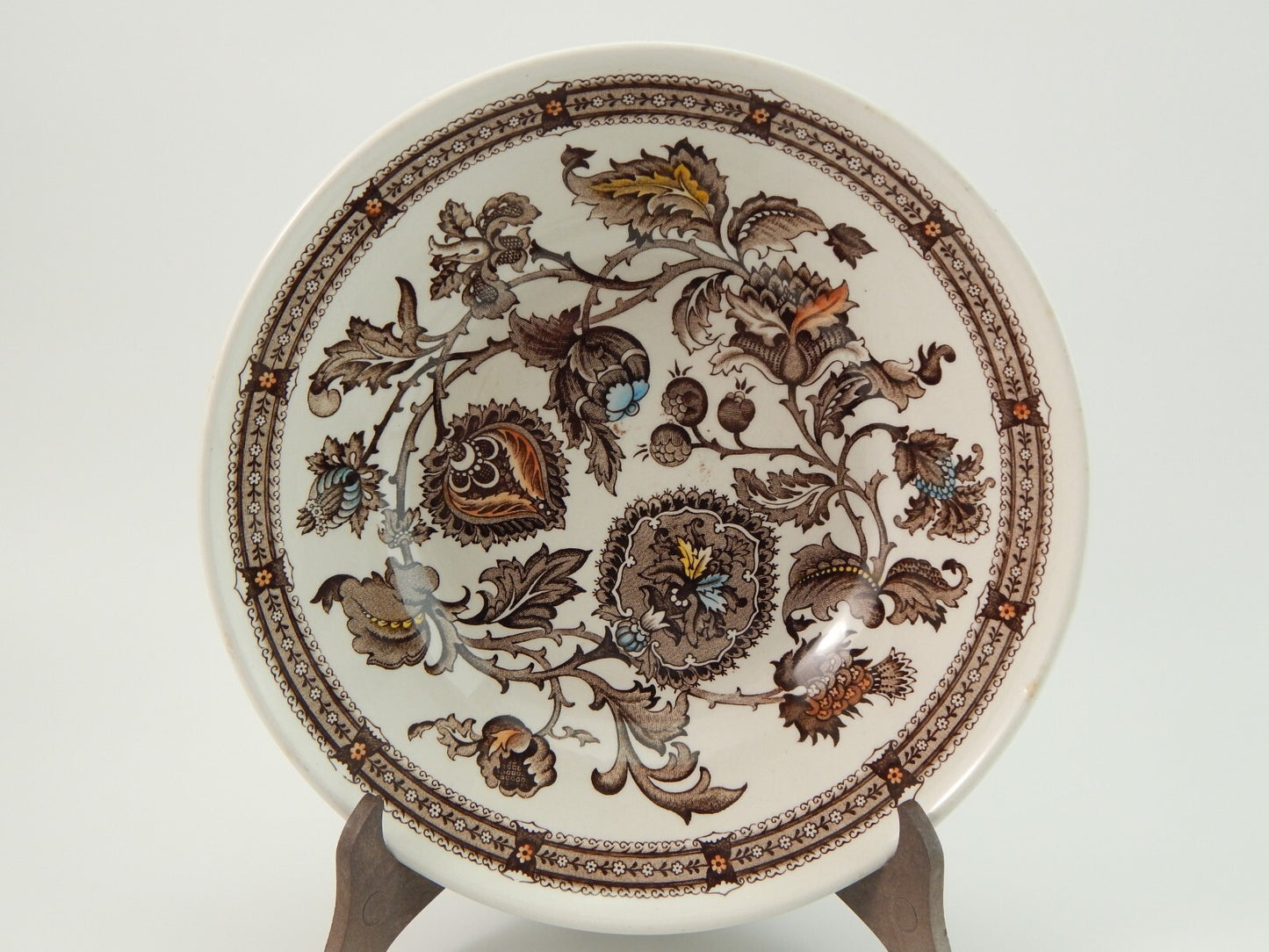 VINTAGE CIOTOLA TERRINA PORCELLANA RIDGWAY 1792 STAFFORDSHIRE JACOBEAN