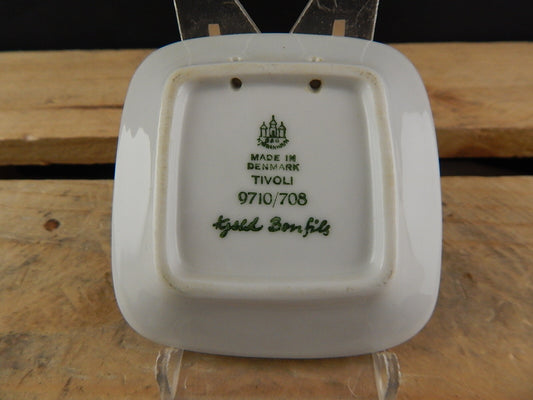 ROYAL COPENHAGEN BING&GRONDAHL PLAQUETTE PIATTINO PORCELLANA TIVOLI